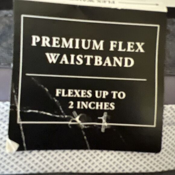 Haggar Premium Flex Dress Pant Sz 38x32 Black Slim Fit Stretch Wrinkle Free NWT - Picture 6 of 11